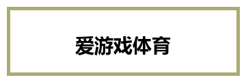 爱游戏体育